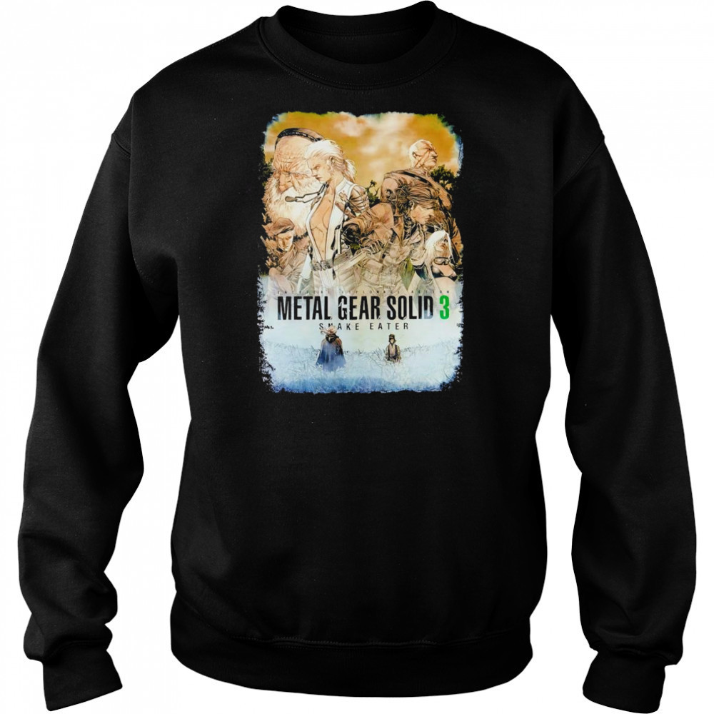 Metal Gear Solid 3 snake eater shirt Sweatshirt