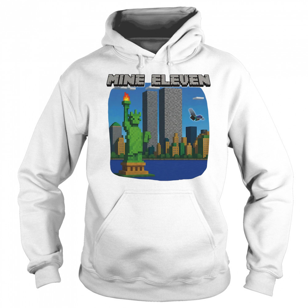 Mine Eleven Steve X Elytra shirt Hoodie