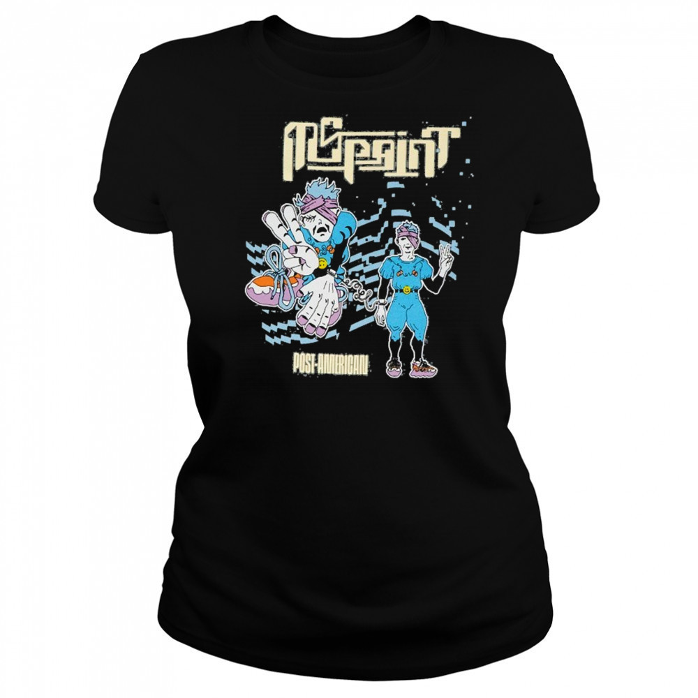 Mspaint Post American T-shirt Women's T-shirt