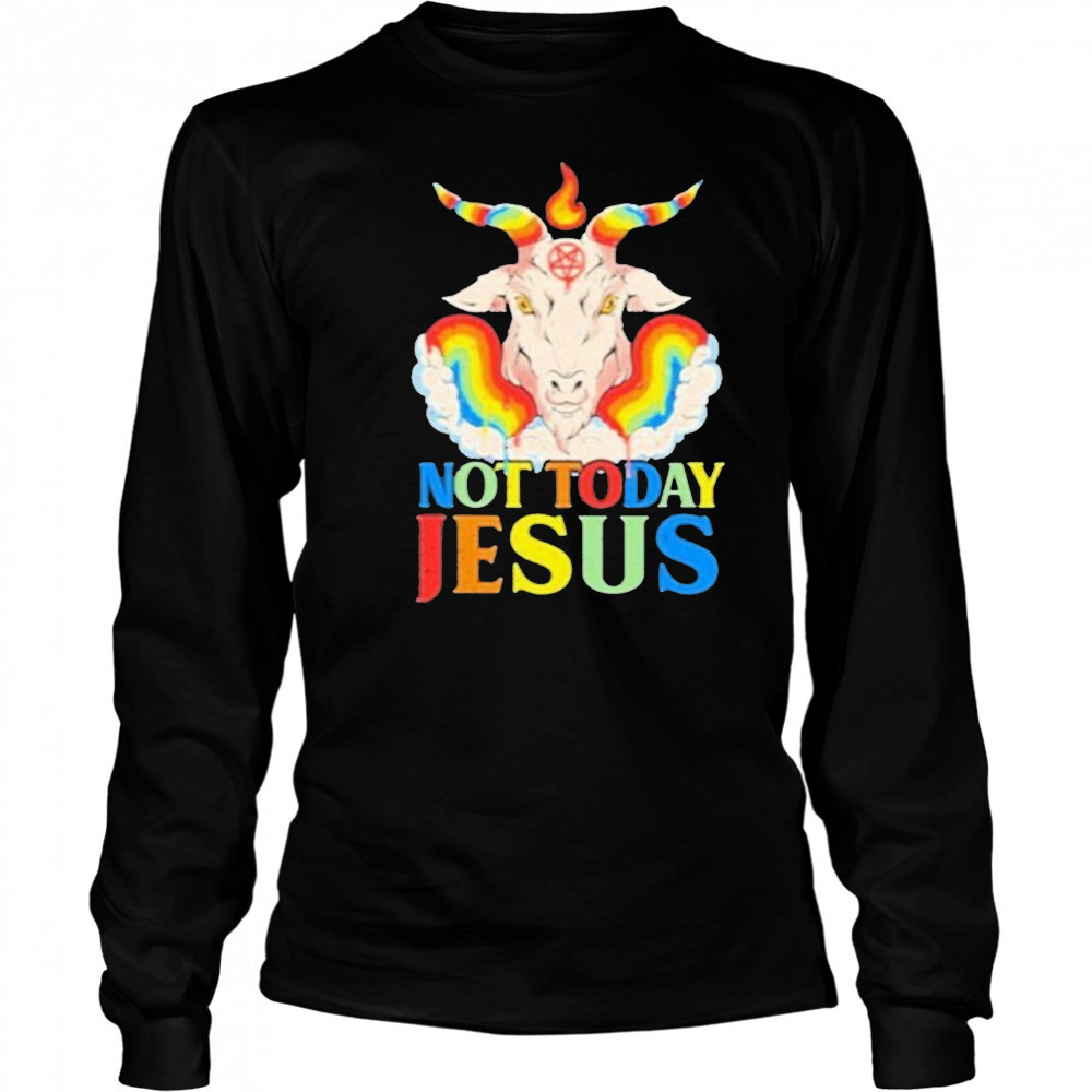 Murder Not Today Jesus Shirt Long Sleeved