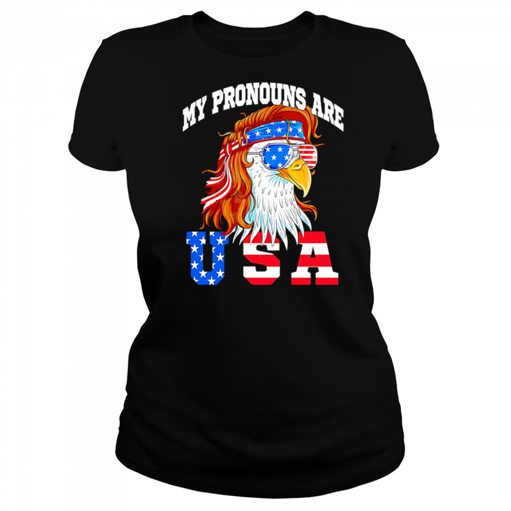 My Pronouns Are Usa shirt Women's T-shirt