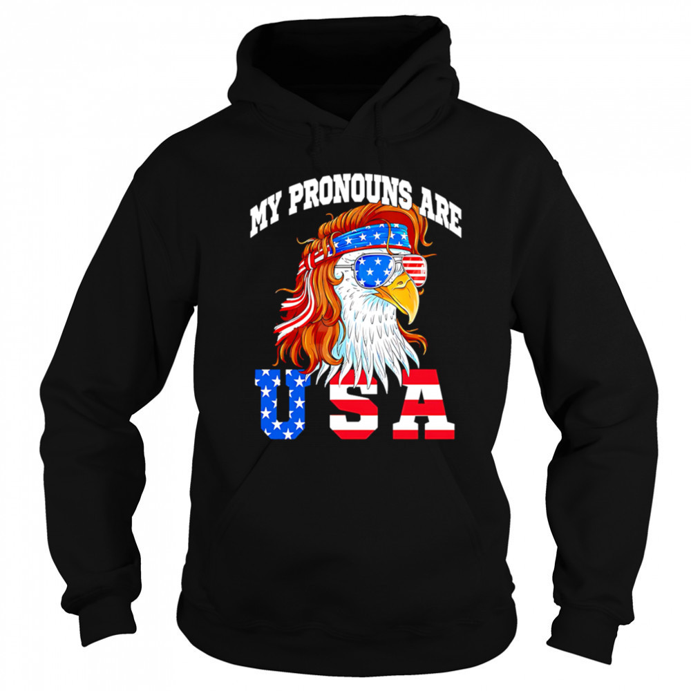 My Pronouns Are Usa shirt Hoodie