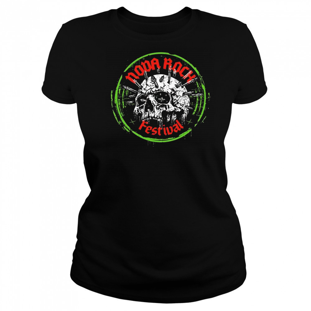Nova Rock 2025 At Pannonia Fields In Nickelsdorf Austria On June 11-14 2025 Acid Skull Shirt Women's T-shirt