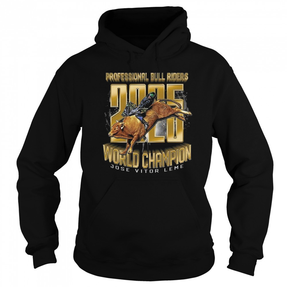 PBR 2025 World Champ José Vitor Leme Shirt Hoodie
