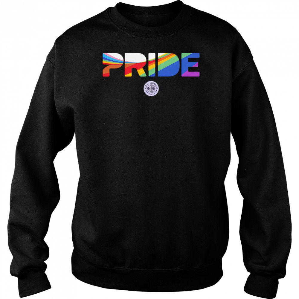 Racing Louisville FC Pride Stripes 2025 shirt Sweatshirt