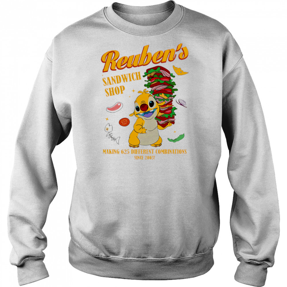 Reuben’s Sandwich Shop Haring 625 Different Combinations shirt Sweatshirt