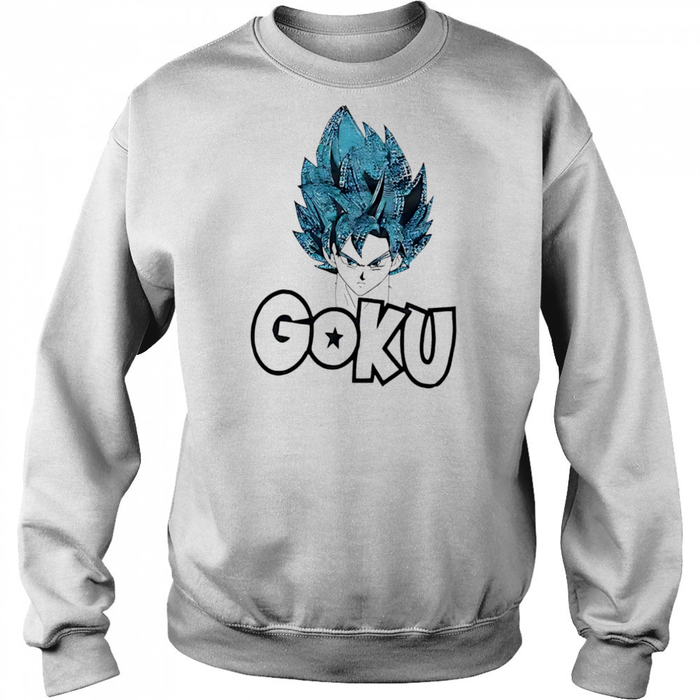 Rhinestone SSJSS Goku shirt Sweatshirt