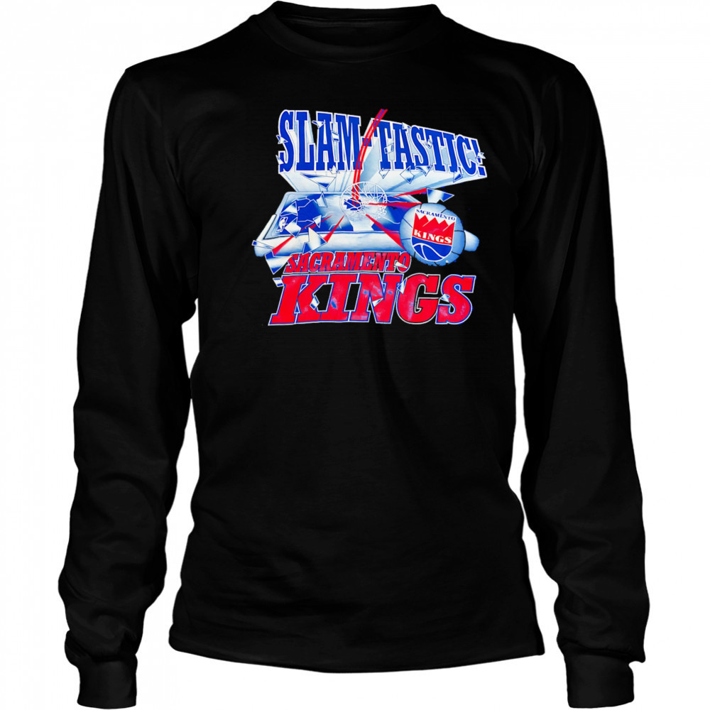 Slam-Tastic Sacramento Kings vintage shirt Long Sleeved