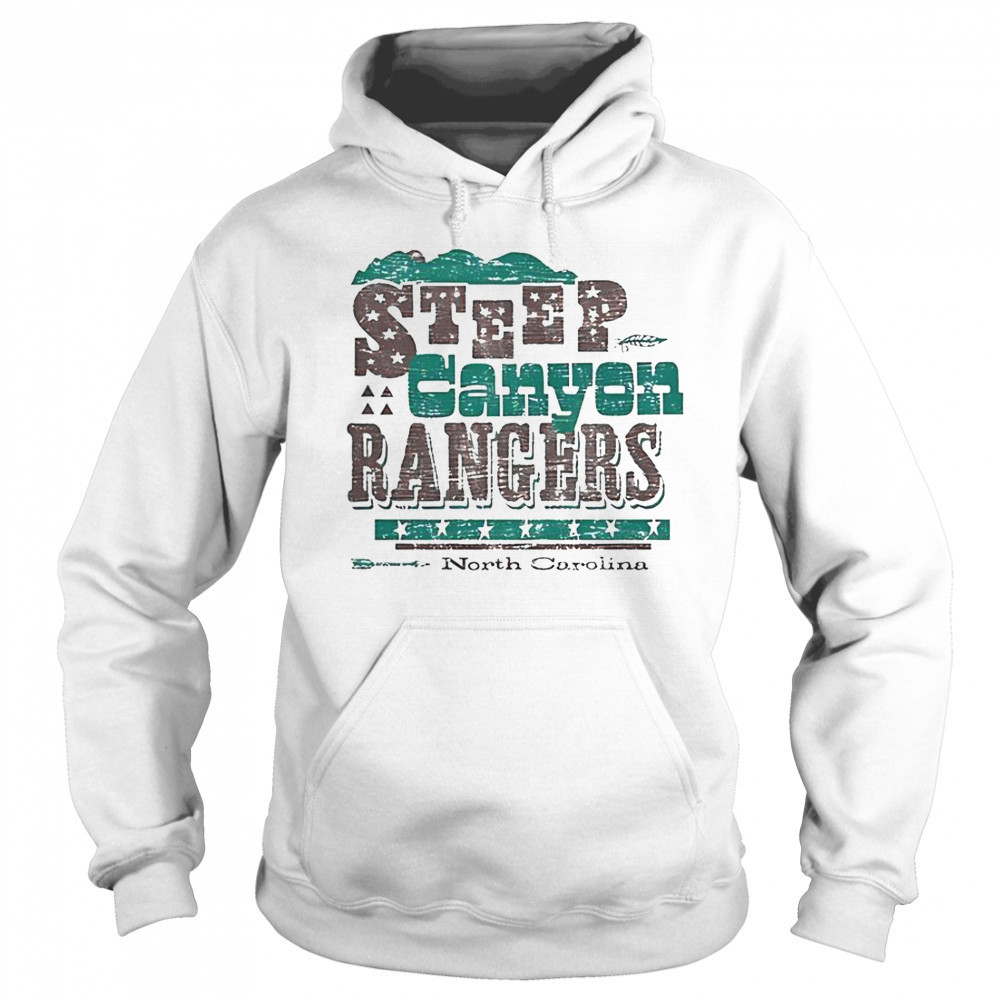 Steep Canyon Rangers Letter Press North Carolina T-Shirt Hoodie