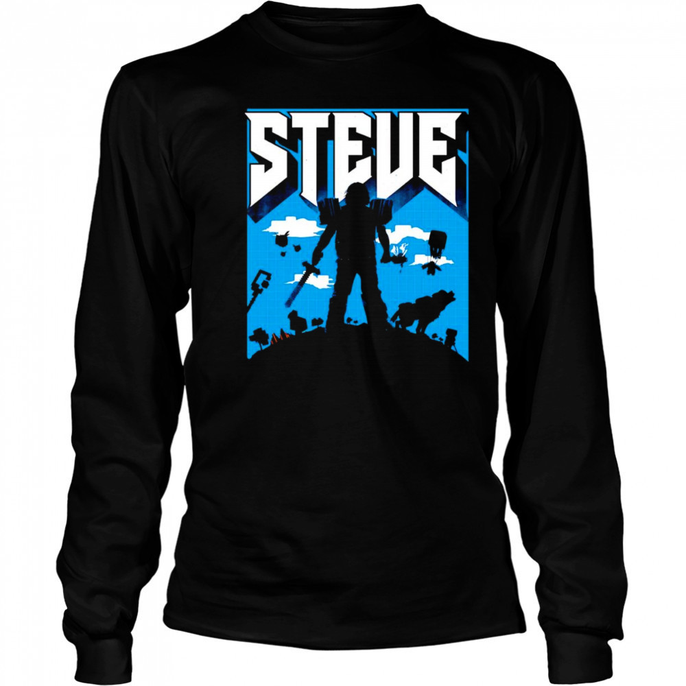 Steve Doom style shirt Long Sleeved