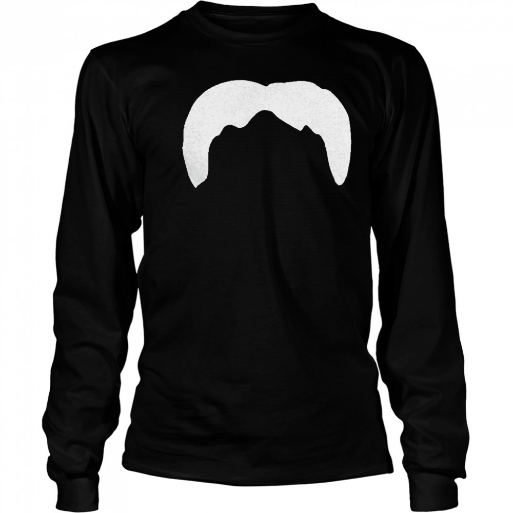 Steve Prefontaine Mustache shirt Long Sleeved