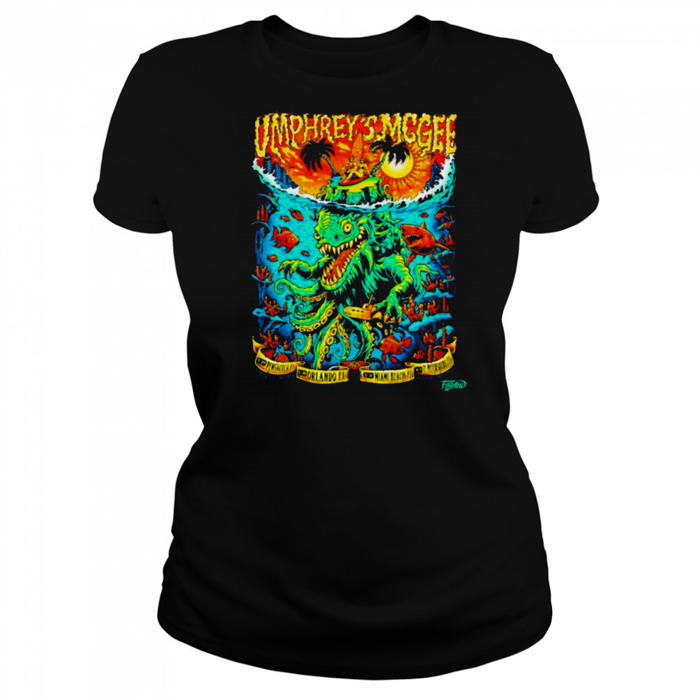 Umphrey’s McGee Summer 2025 Tour Florida Orlando FL Miami Beach FL T shirts Women's T-shirt