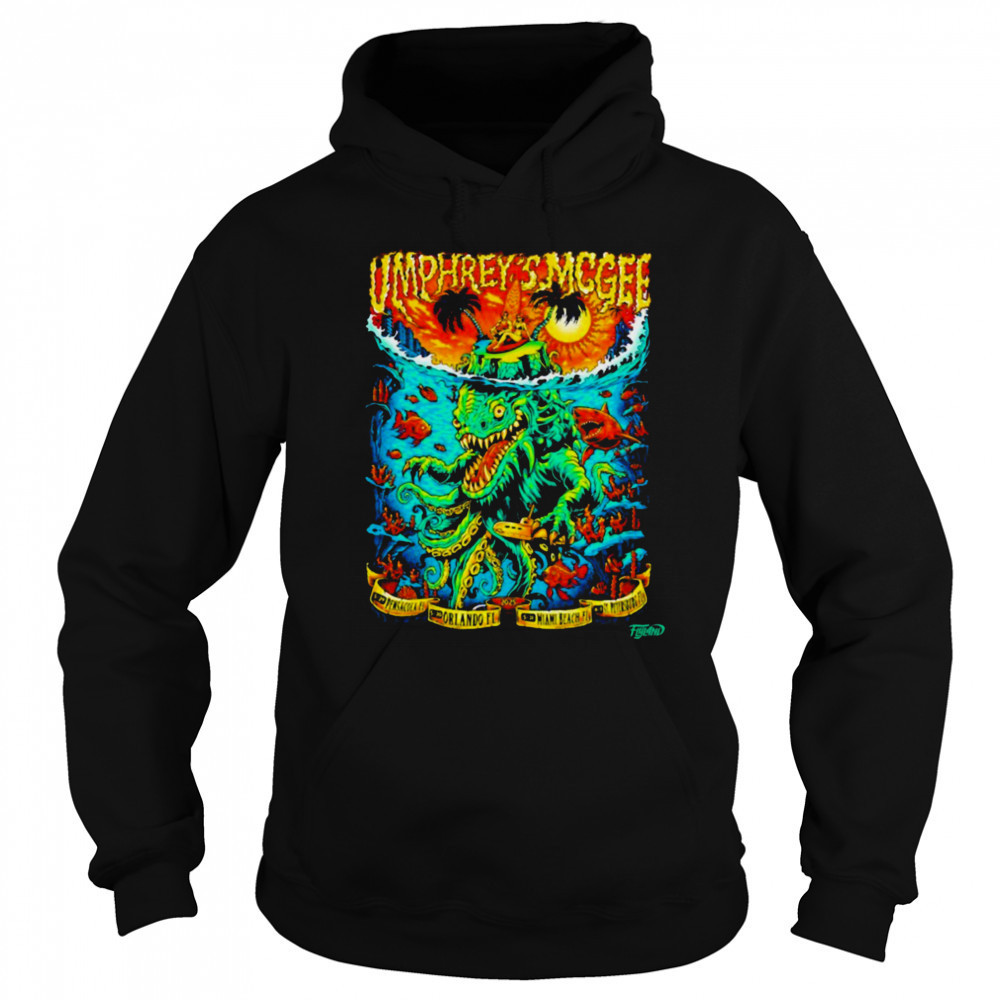 Umphrey’s McGee Summer 2025 Tour Florida Orlando FL Miami Beach FL T shirts Hoodie