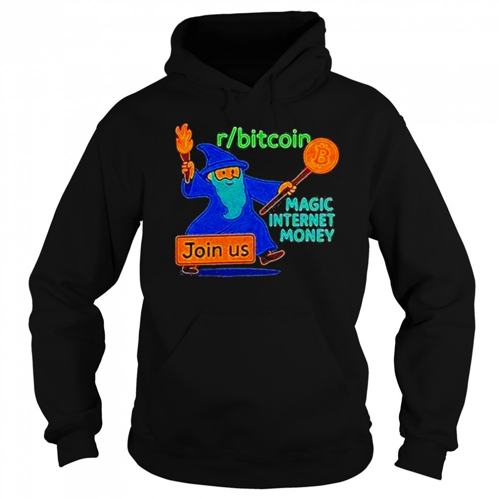 Bitcoin Wizard Magic Internet Money Shirt Hoodie