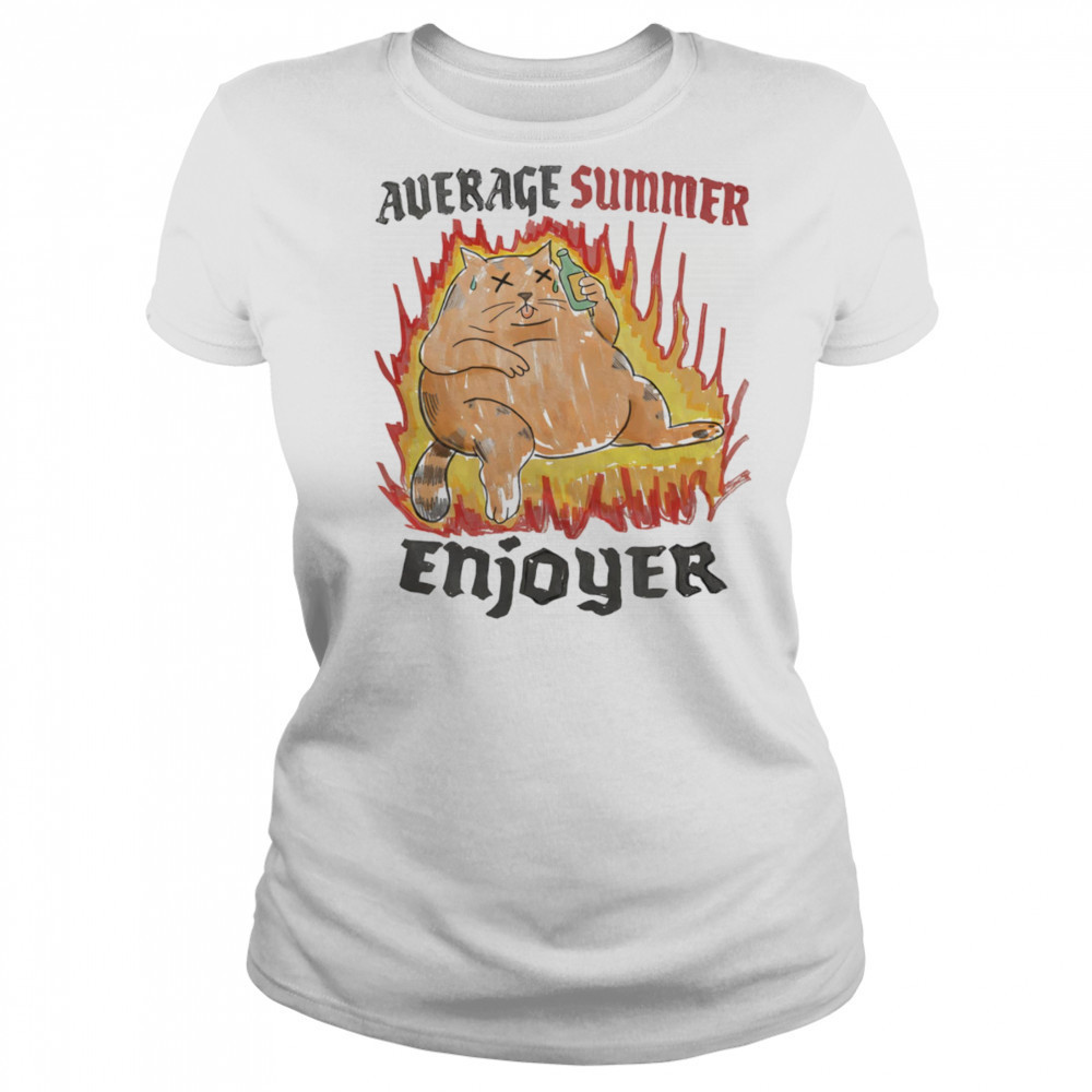 Cat average summer enjoyer shirt Women's T-shirt