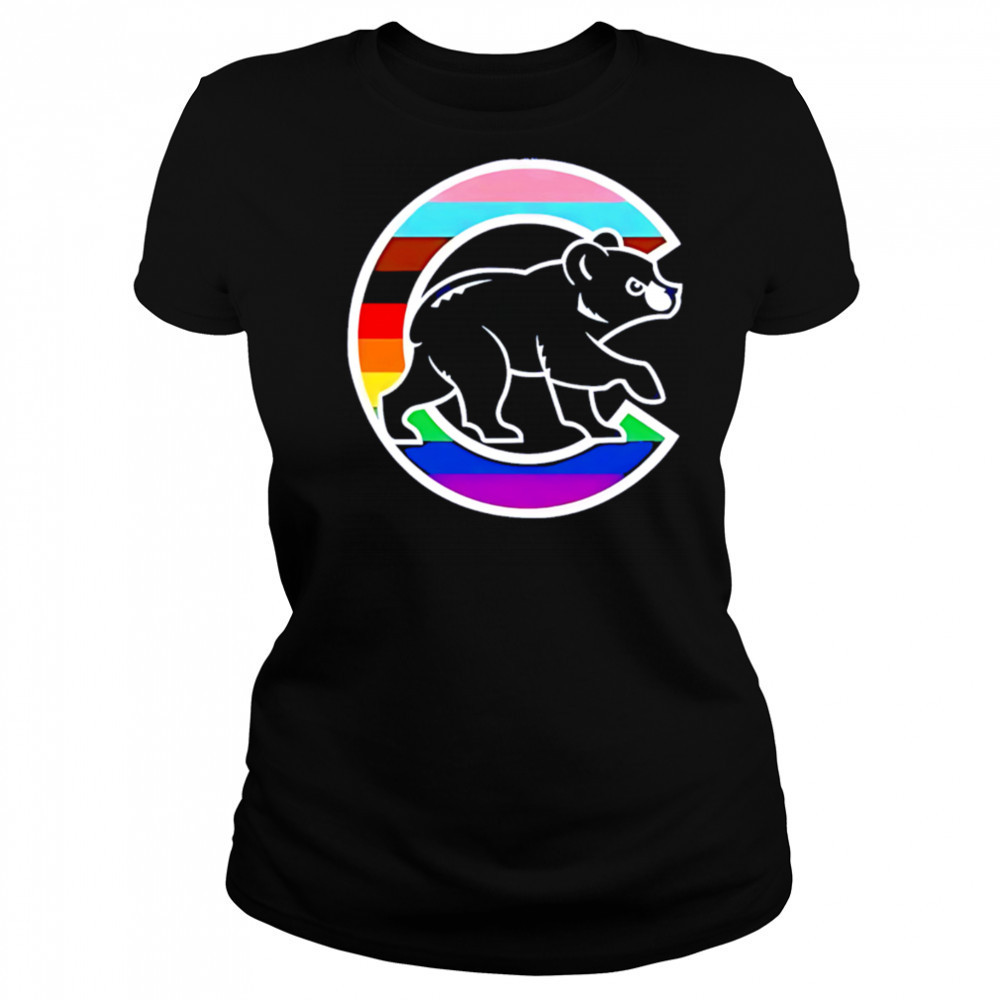 Chicago Cubs mlb pride night 2025 baseball shirt Women's T-shirt