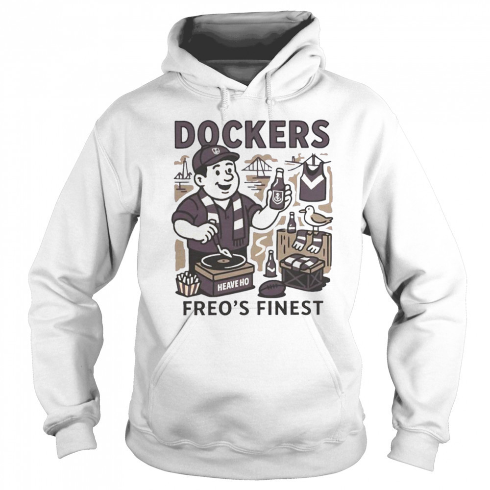 Dockers Freo’s finest cartoon shirt Hoodie