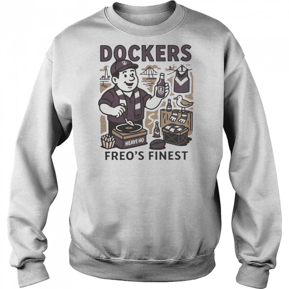 Dockers Freo’s finest cartoon shirt Sweatshirt