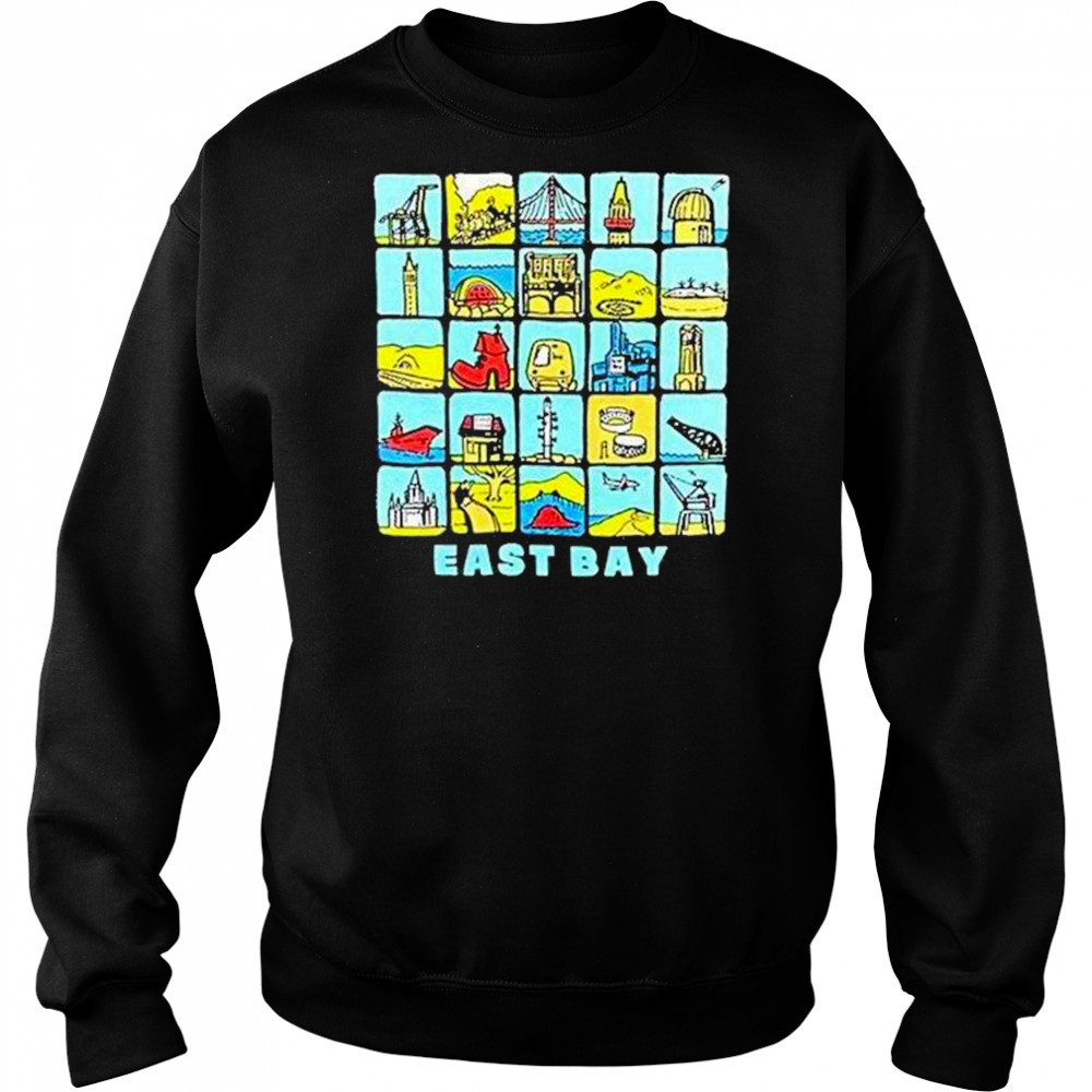 East Bay Landmarks Shirt Sweatshirt