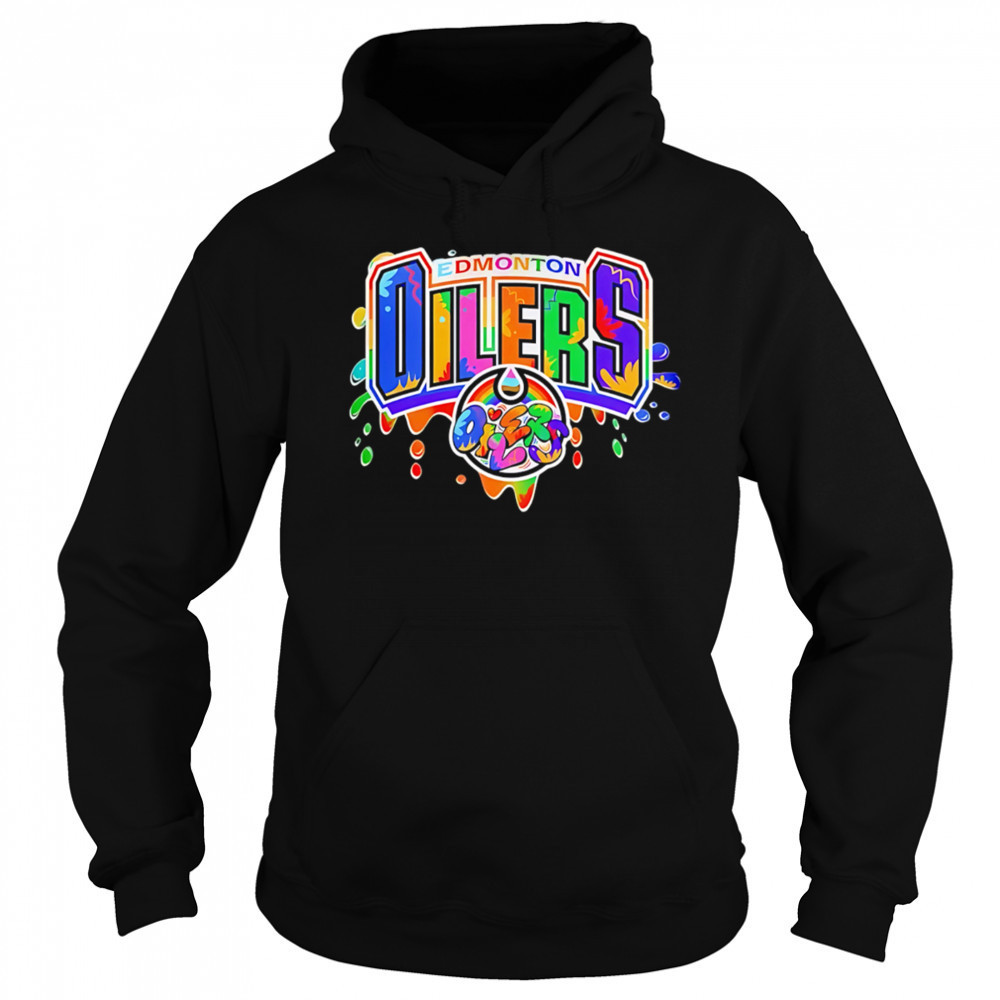 Edmonton Oilers x 2025 Pride Month Personalized Graffiti shirt Hoodie