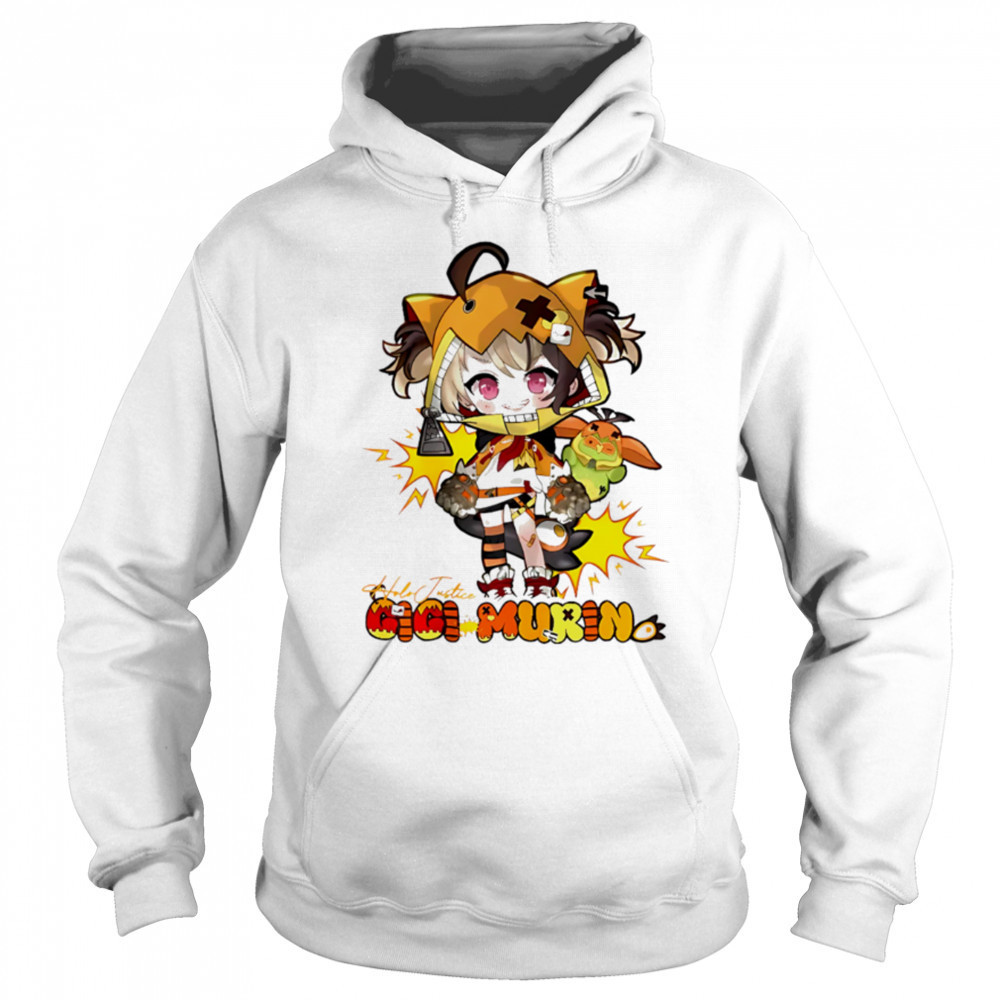 GigI murin holo justice hololive fan name shirt Hoodie
