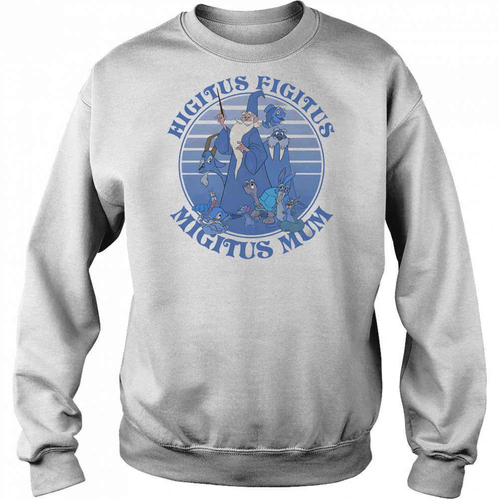 Higitus Figitus Migitus Mum Merlin retro shirt Sweatshirt