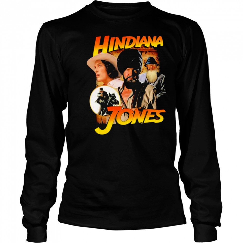 Hindiana Jones T-Shirt Long Sleeved