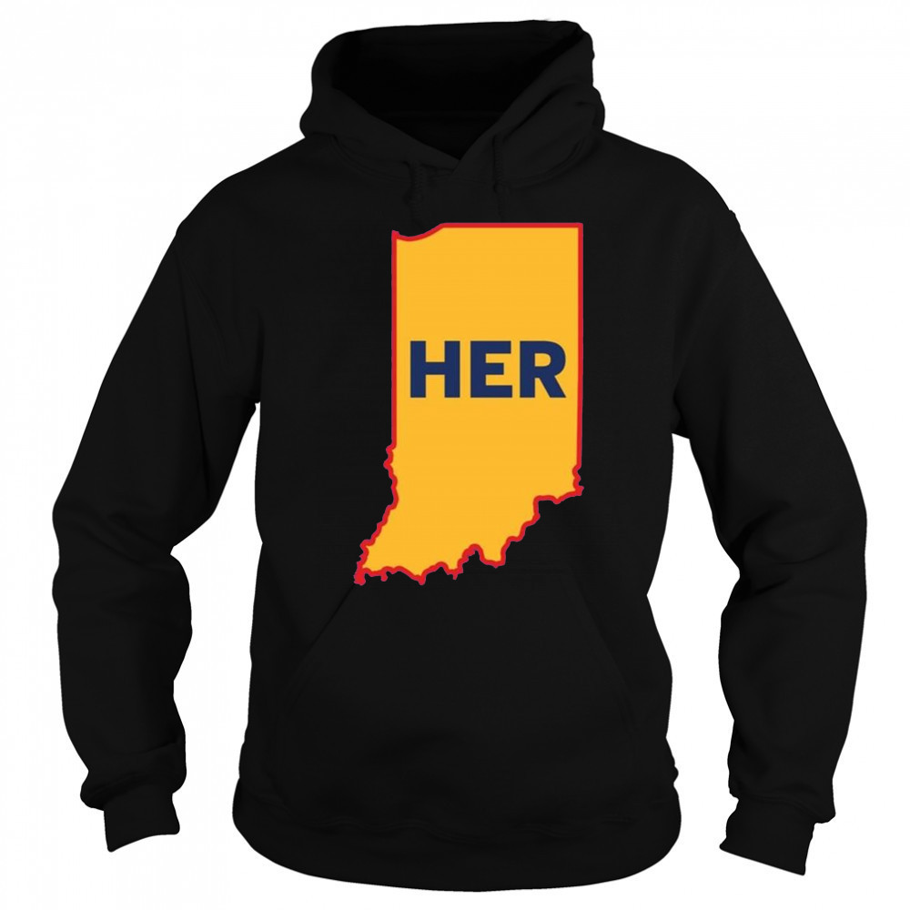 Joey Chestnut Her Indiana Map 2025 Shirt Hoodie
