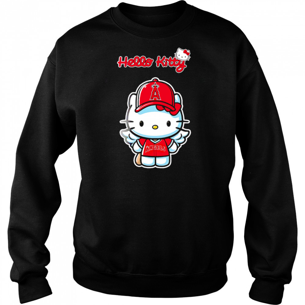 Los Angeles Angels Kitty 2025 Red shirt Sweatshirt