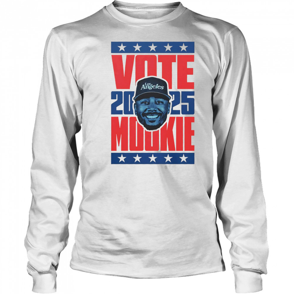 Mookie Betts 2025 Vote shirt Long Sleeved