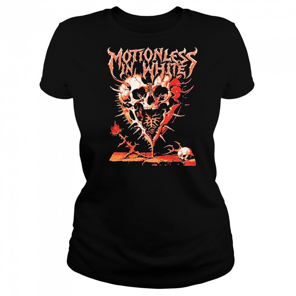 Motionless in White Synthetic 2025 Shirt Women's T-shirt