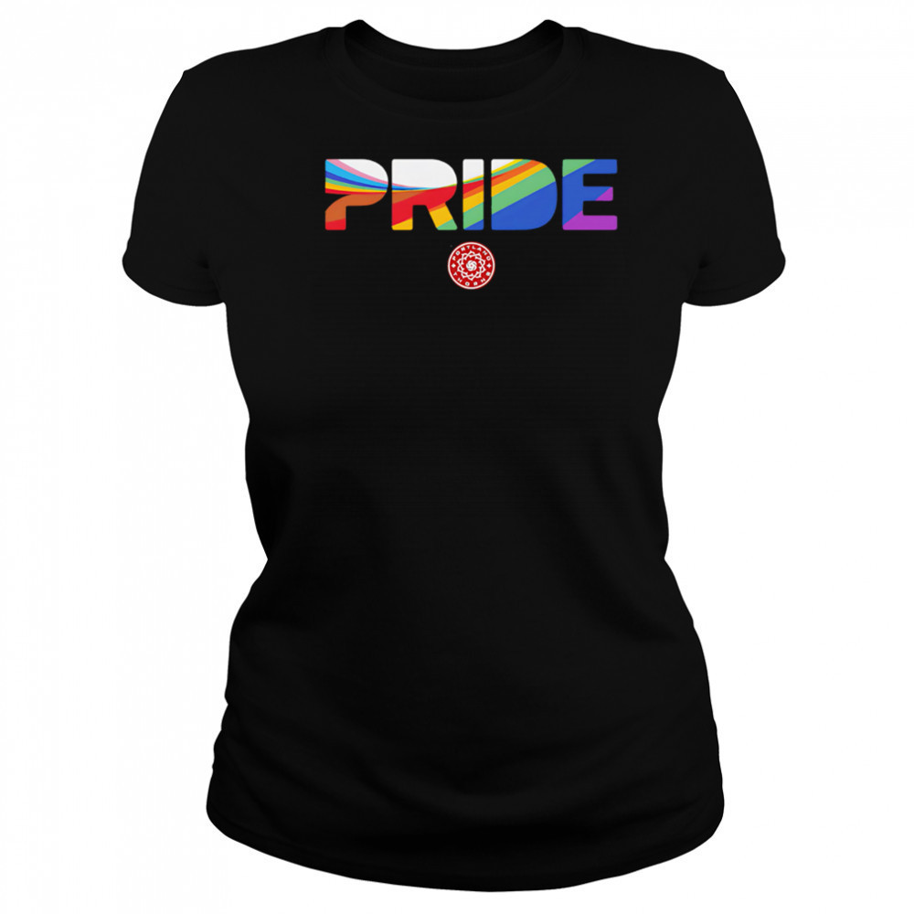 Portland Thorns FC Pride Stripes 2025 shirt Women's T-shirt
