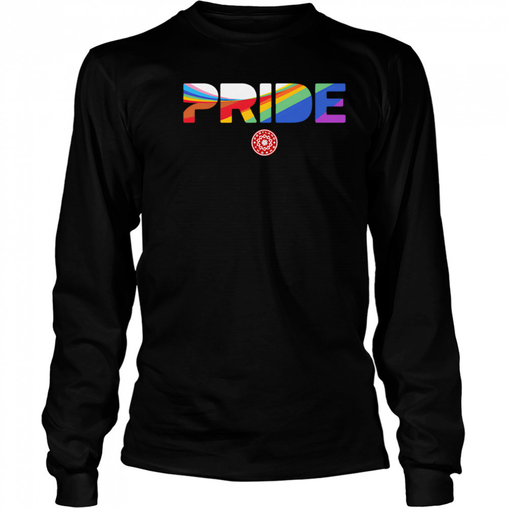 Portland Thorns FC Pride Stripes 2025 shirt Long Sleeved