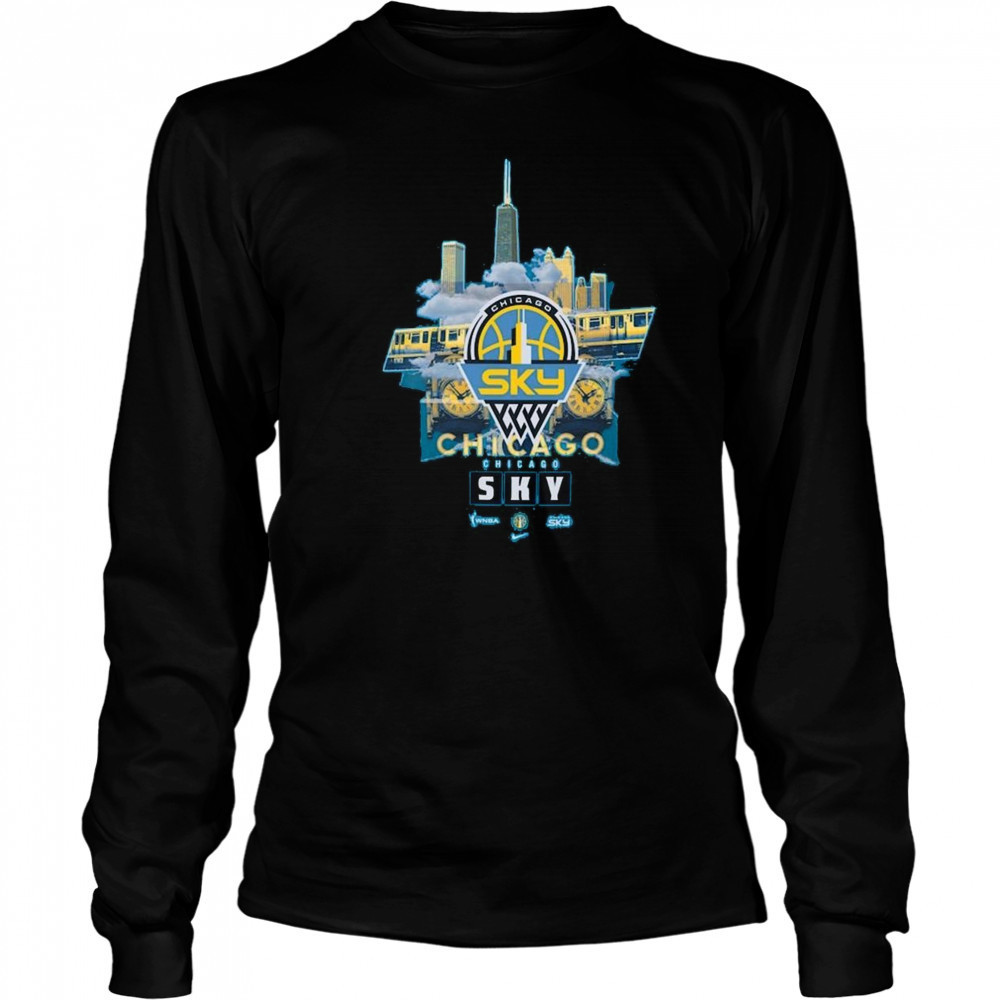 Sky Blue Chicago Sky Original Content Max90 Shirt Long Sleeved