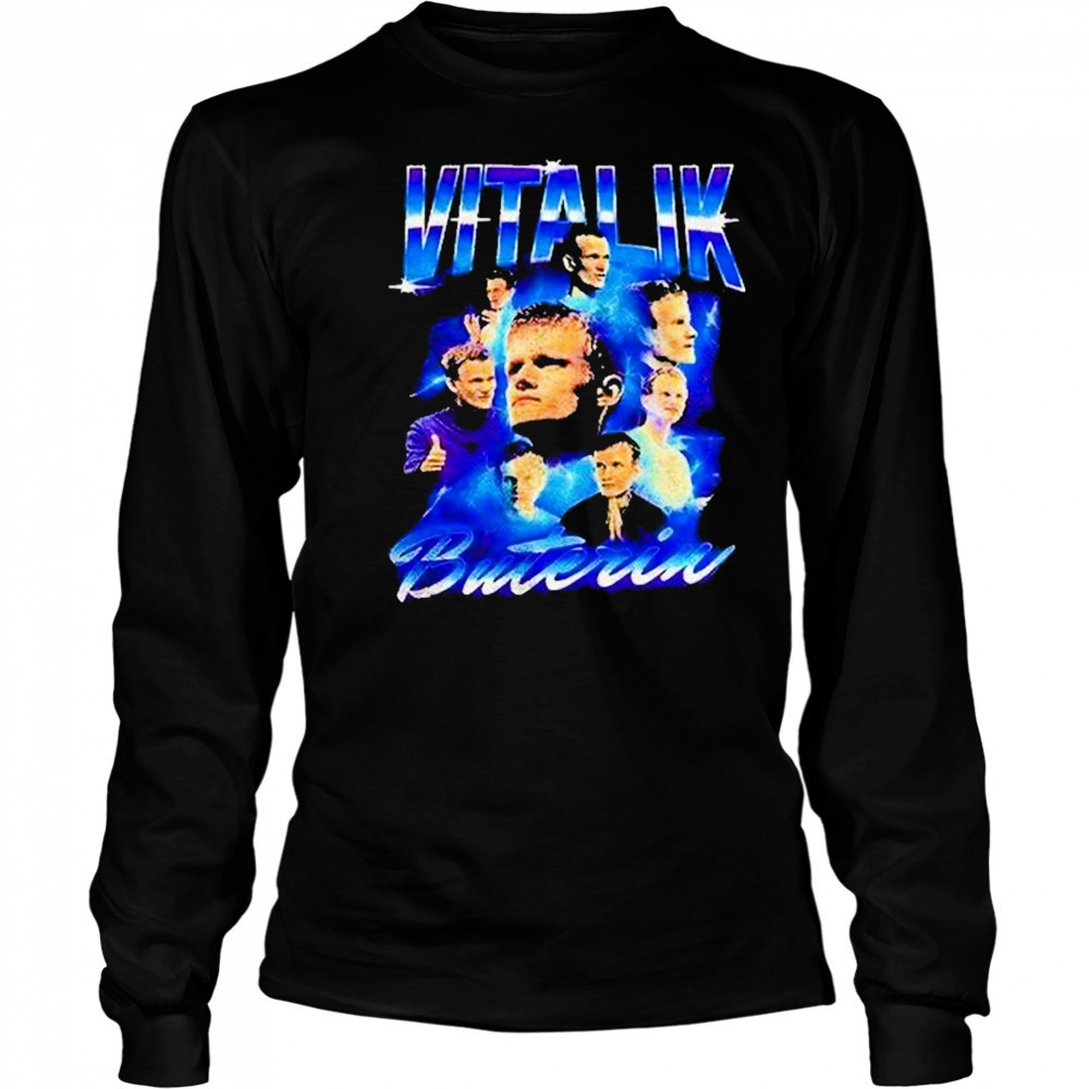 Vitalik Buterin Vintage Shirt Long Sleeved
