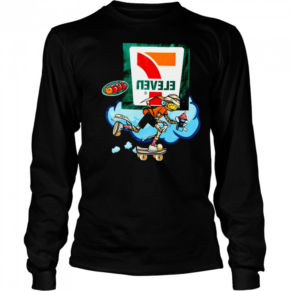 7-Eleven® X Blue The Great Mummy T-shirt Long Sleeved