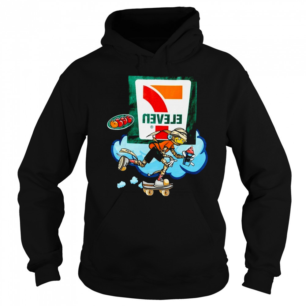 7-Eleven® X Blue The Great Mummy T-shirt Hoodie