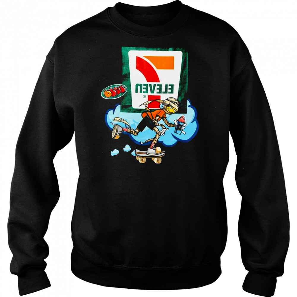 7-Eleven® X Blue The Great Mummy T-shirt Sweatshirt