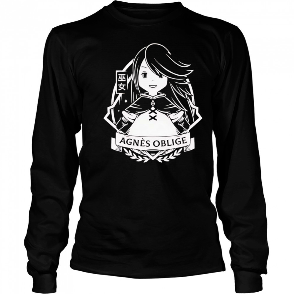 Agnès Oblige Vestal of Wind shirt Long Sleeved