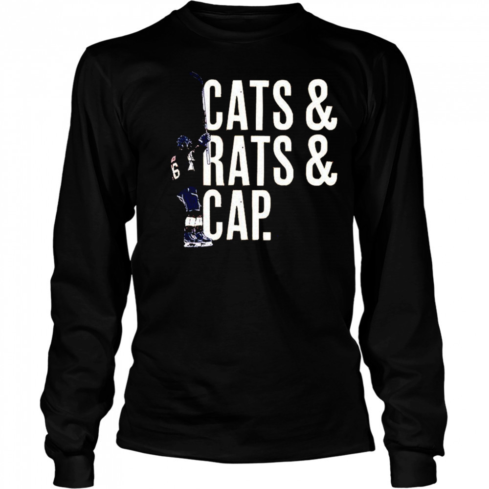 Aleksander Barkov Cats & Rats And Cap T-Shirt Long Sleeved