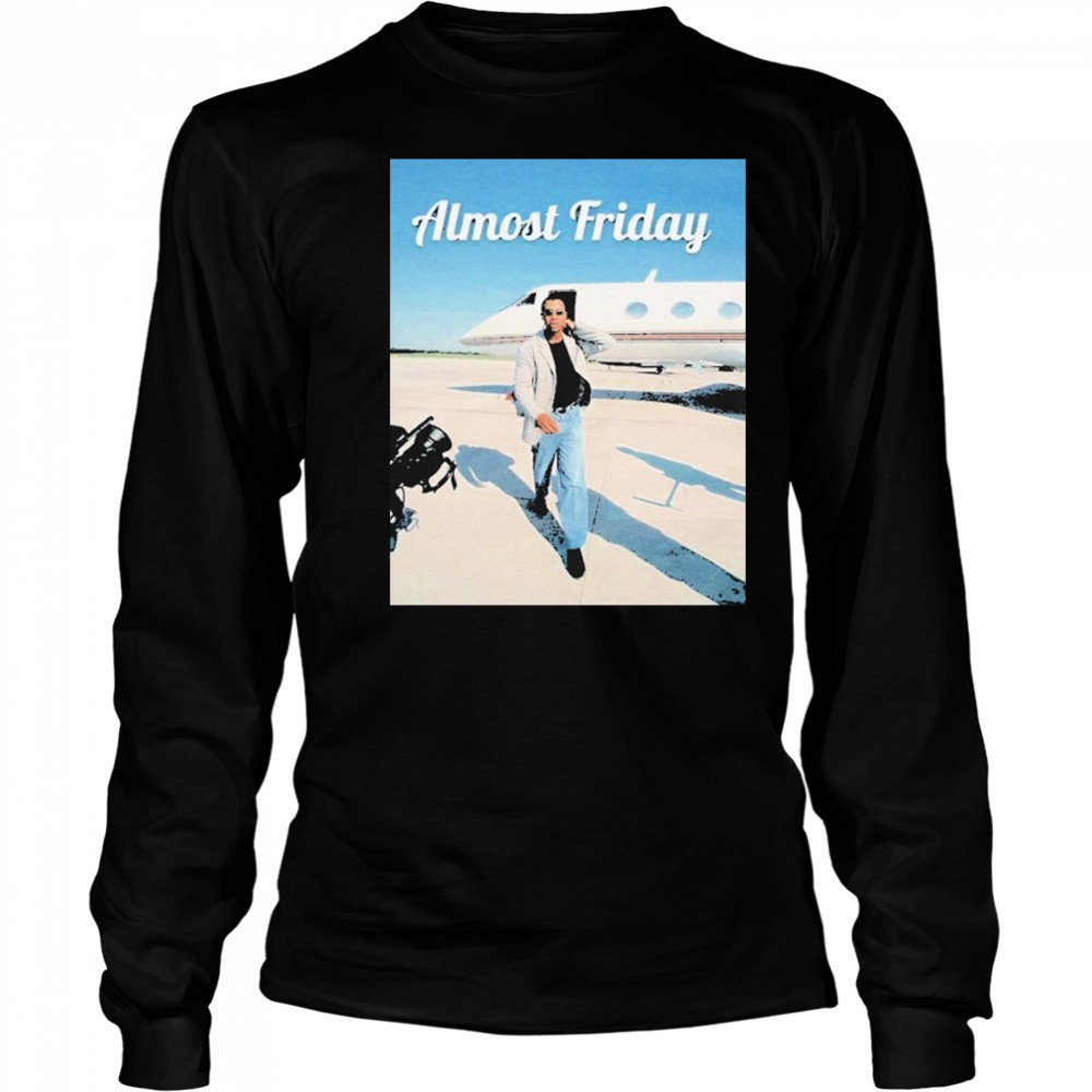 Almost Friday Tiger Woods PJ T-shirt Long Sleeved