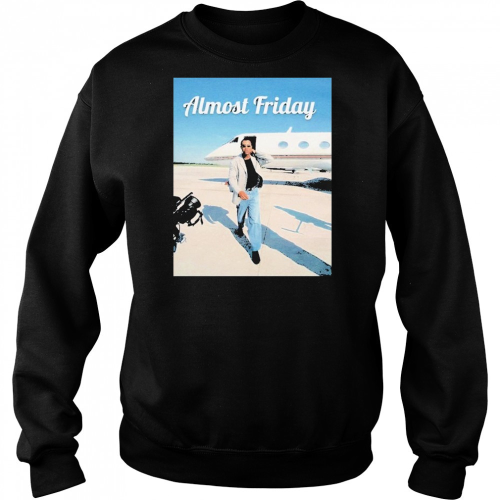 Almost Friday Tiger Woods PJ T-shirt Sweatshirt