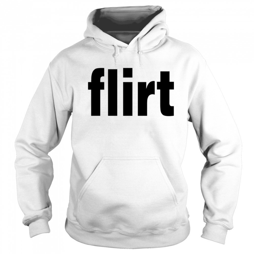Amelia Dimoldenberg Wearing Flirt shirt Hoodie