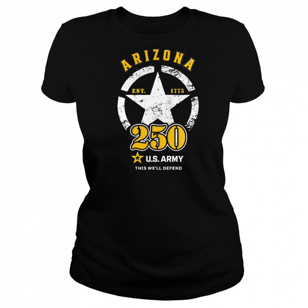 Arizona Diamondbacks MLB 250 U.S. Army shirt Women's T-shirt