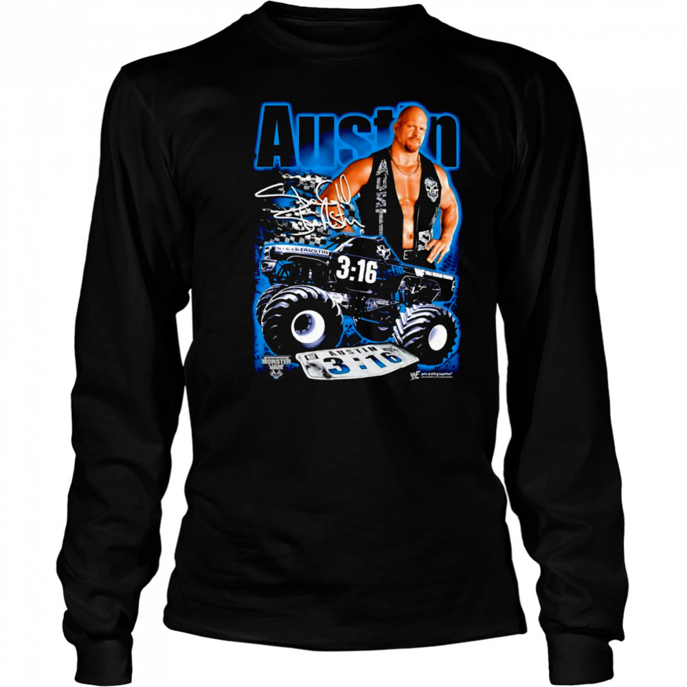 Austin 316 Monster truck graphic shirt Long Sleeved