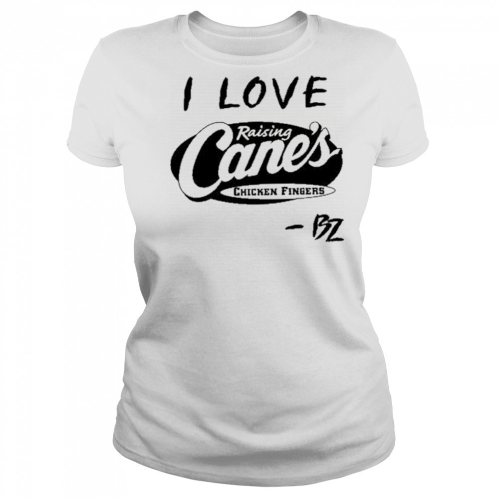 Bailey Zimmerman Wearing I Love Raising Cane’s Chicken Fingers shirt Women's T-shirt