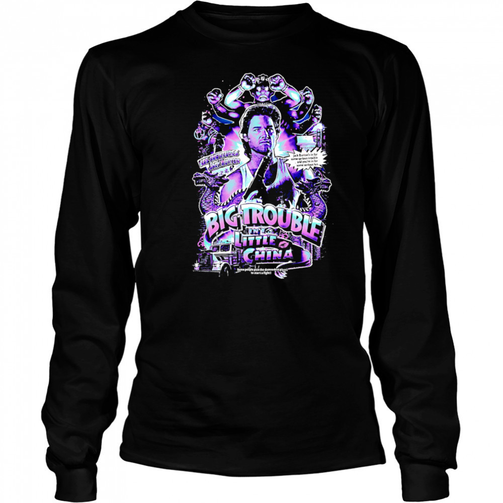 Big Trouble In Little China graphic shirt Long Sleeved