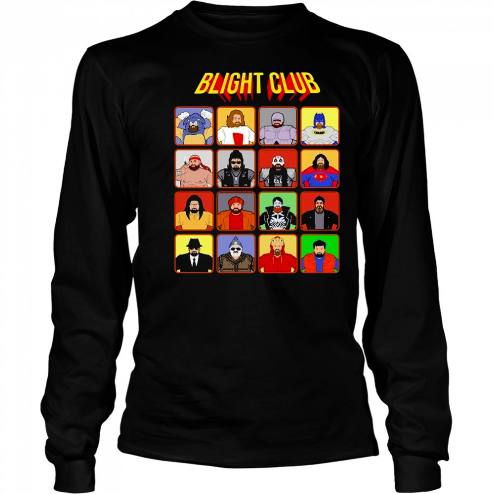 Blight Club Blighty Bunch T-shirt Long Sleeved
