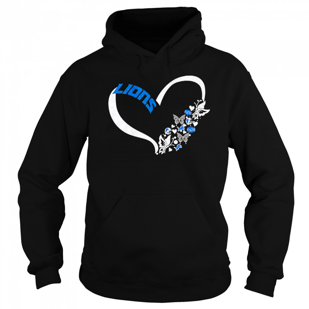 Butterflies in my stomach detroit lions NFL shirt Hoodie