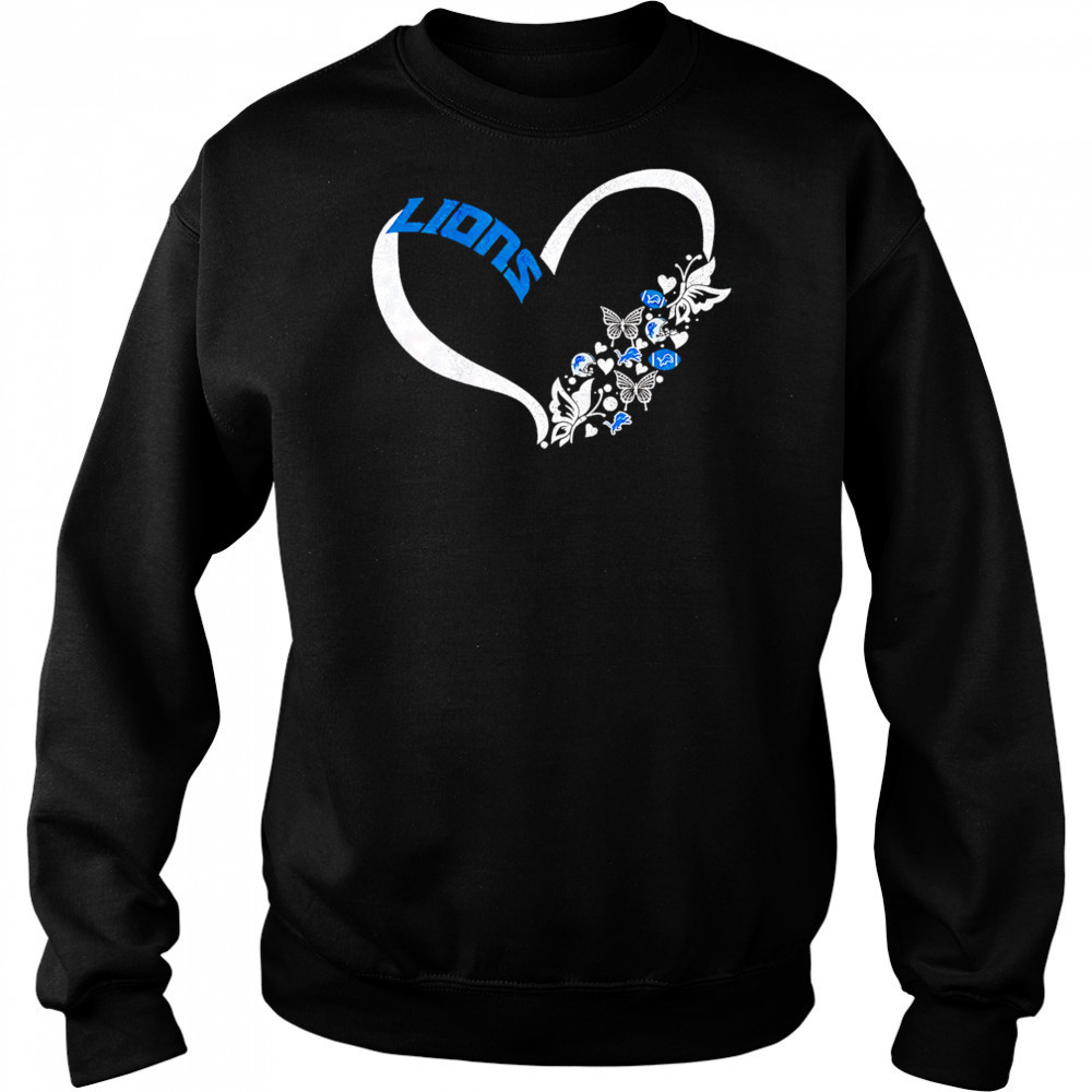 Butterflies in my stomach detroit lions NFL shirt Sweatshirt